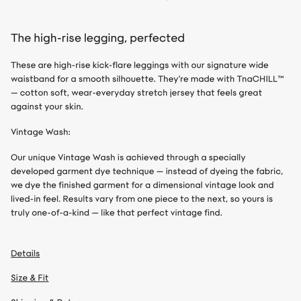 Aritzia Flare Leggings - Picture 10 of 10